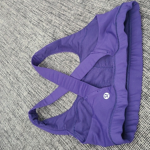 Lululemon Run Stuff Your Bra III (Power Mesh)Emperor Blue - Picture 7 of 7